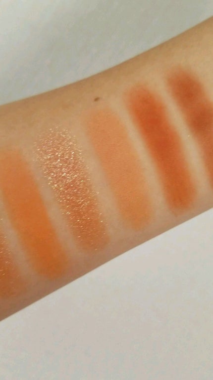 ジューシーオレンジパレット/innisfree/アイシャドウパレットを使ったクチコミ(3枚目)