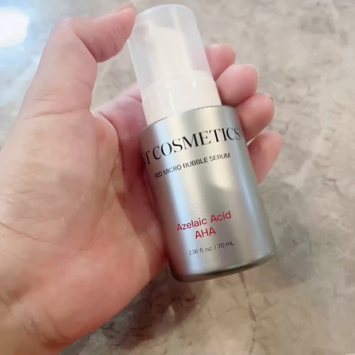 AZ AHA レッドマイクロバブルセラム/VT/美容液の動画クチコミ4つ目