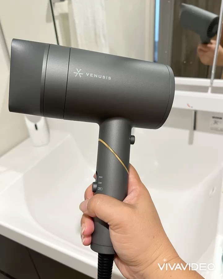 遠赤イオンドライヤーVDC-5100/VENUSiS/ドライヤーを使ったクチコミ（2枚目）