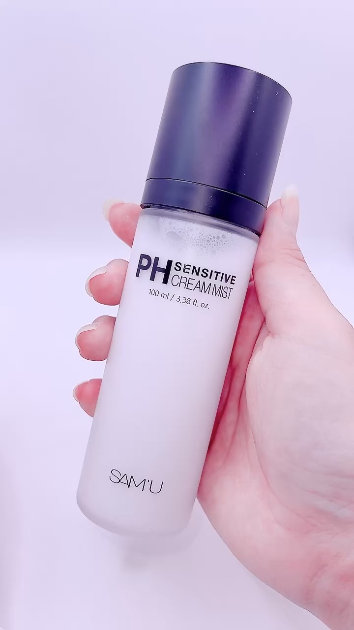 PHセンシティブクリームミスト/SAM'U/ミスト状化粧水を使ったクチコミ（1枚目）