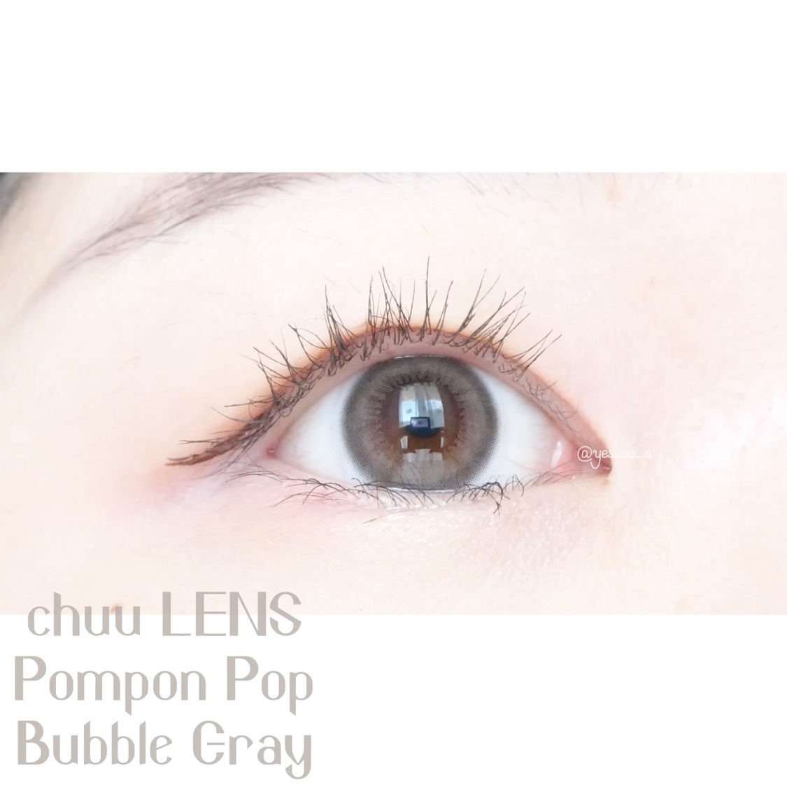 Pompon Pop /chuu LENS/ワンデー（１DAY）カラコンの動画クチコミ3つ目