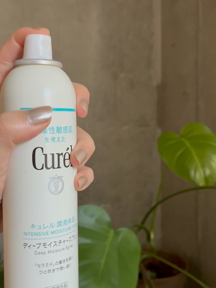ディープモイスチャースプレー/キュレル/ミスト状化粧水を使ったクチコミ（2枚目）