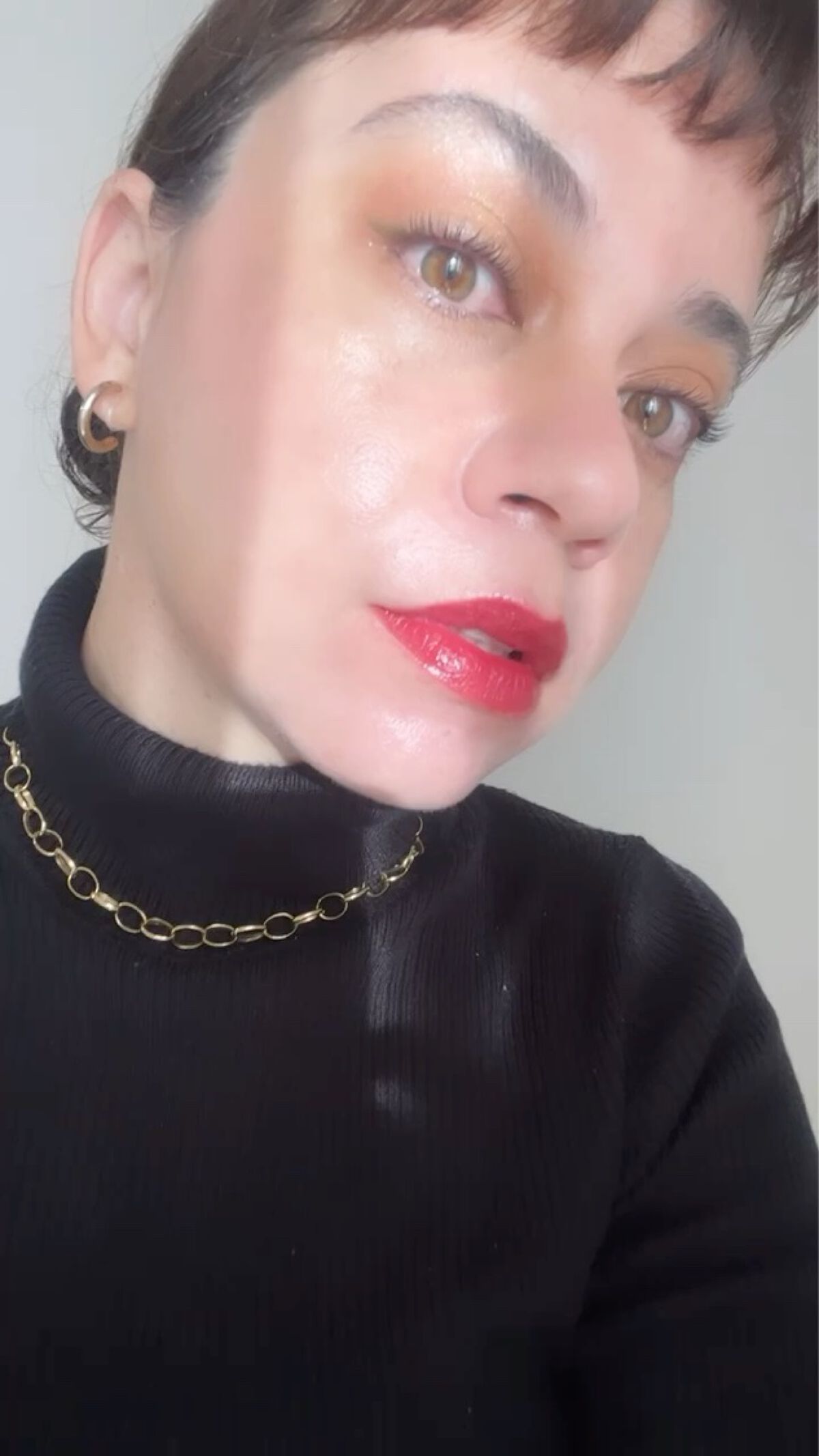 エクストラボリューム カラーマスカラ/Amplitude/マスカラを使ったクチコミ（2枚目）