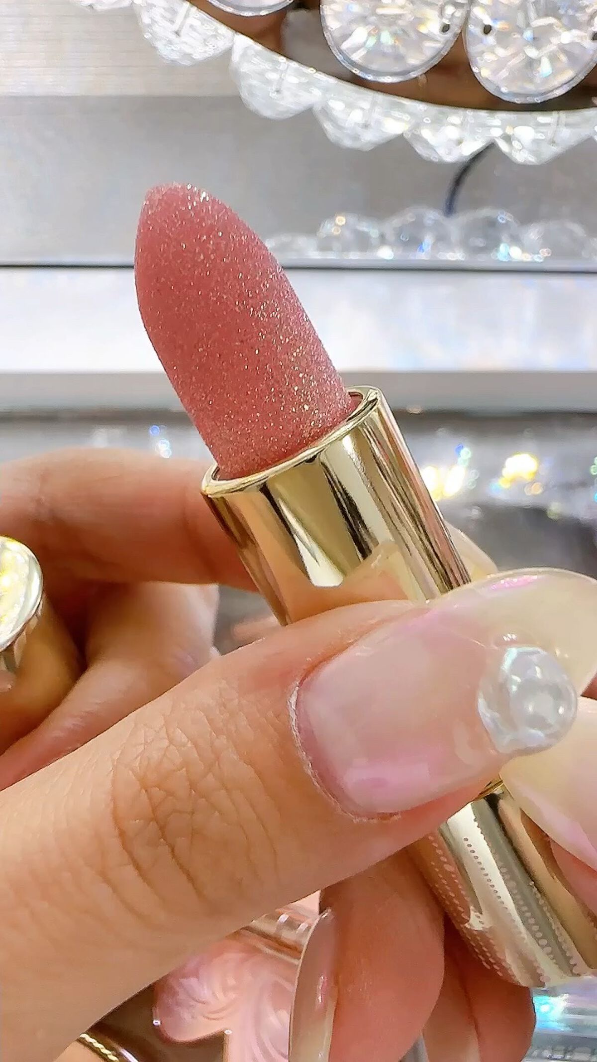 リシェ ダイヤモンド ティント セラム/Visée/リップケアを使ったクチコミ（1枚目）