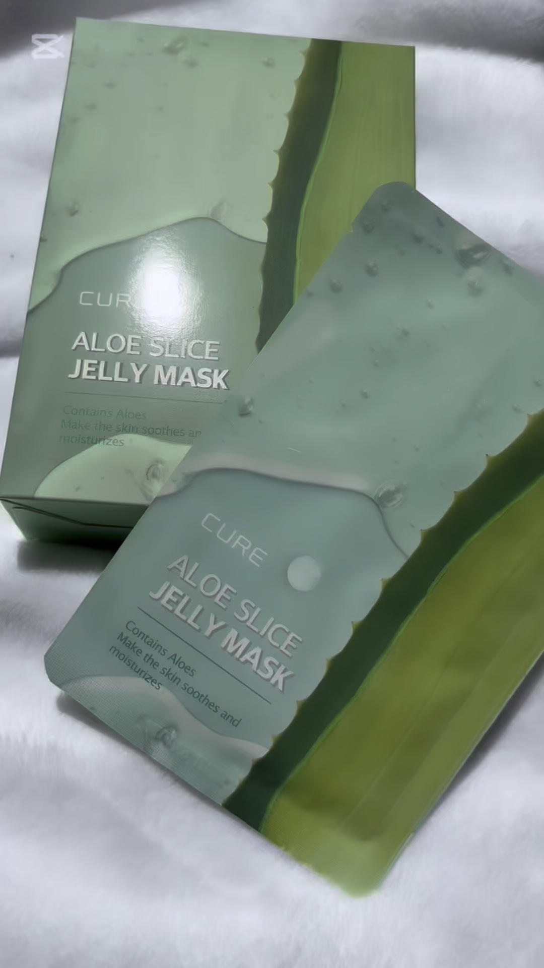 ロエキュアALスライスジェリーマスク/loe CURE/シートマスク・パックの動画クチコミ2つ目