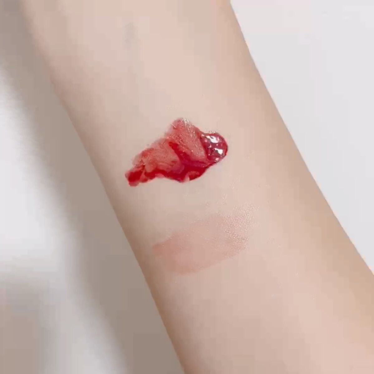 ウォータリーティントリップ/CEZANNE/リップティントを使ったクチコミ（2枚目）