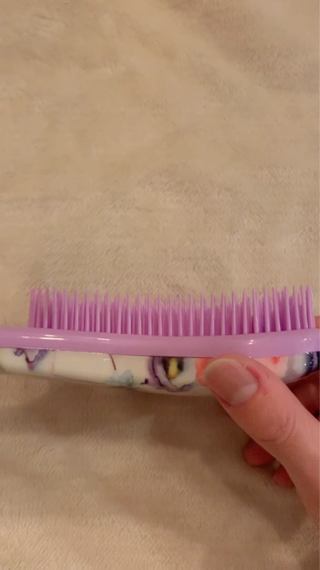 女髪ブラシ/アヌシ/ヘアブラシを使ったクチコミ（3枚目）