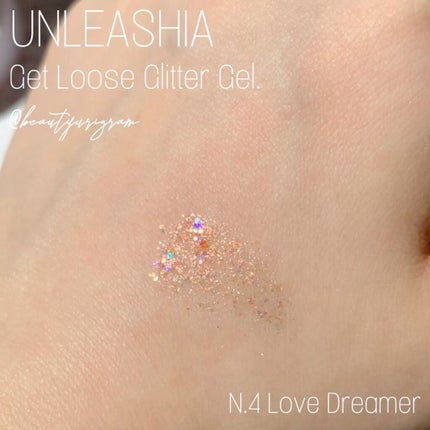 ゲットルーズグリッタージェル/unleashia/グリッターを使ったクチコミ(8枚目)