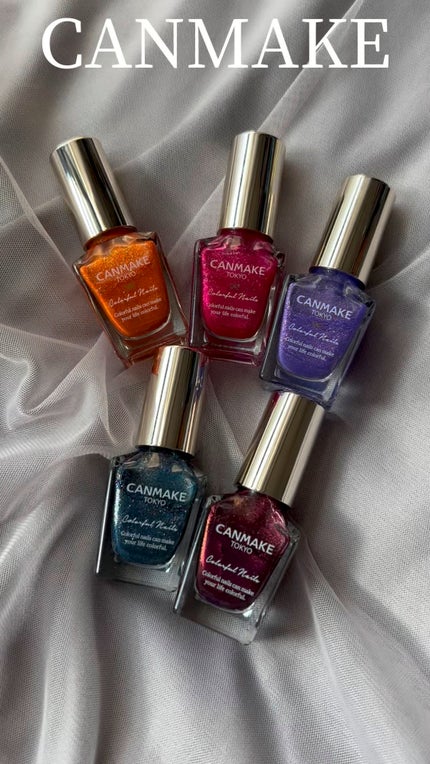 カラフルネイルズ/キャンメイク/マニキュアの人気ショート動画