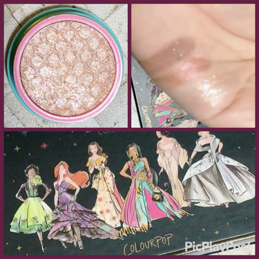 It’s a Princess Thing Shadow Palette/ColourPop/アイシャドウパレットを使ったクチコミ（3枚目）