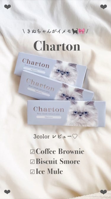 Charton1day/Charton/ワンデー（１DAY）カラコンの動画クチコミ1つ目