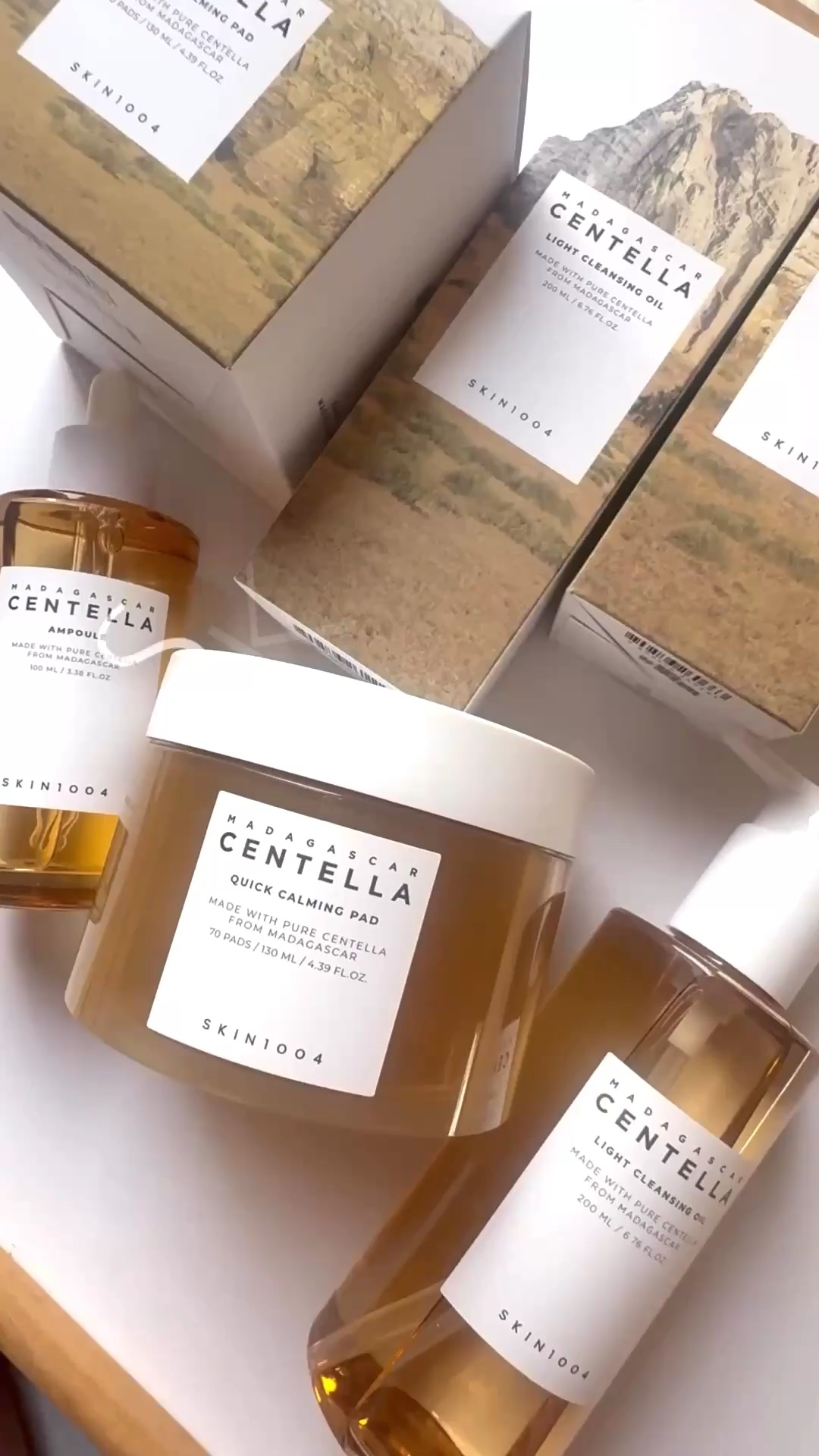 センテラ ライトクレンジングオイル/SKIN1004/オイルクレンジングの人気ショート動画