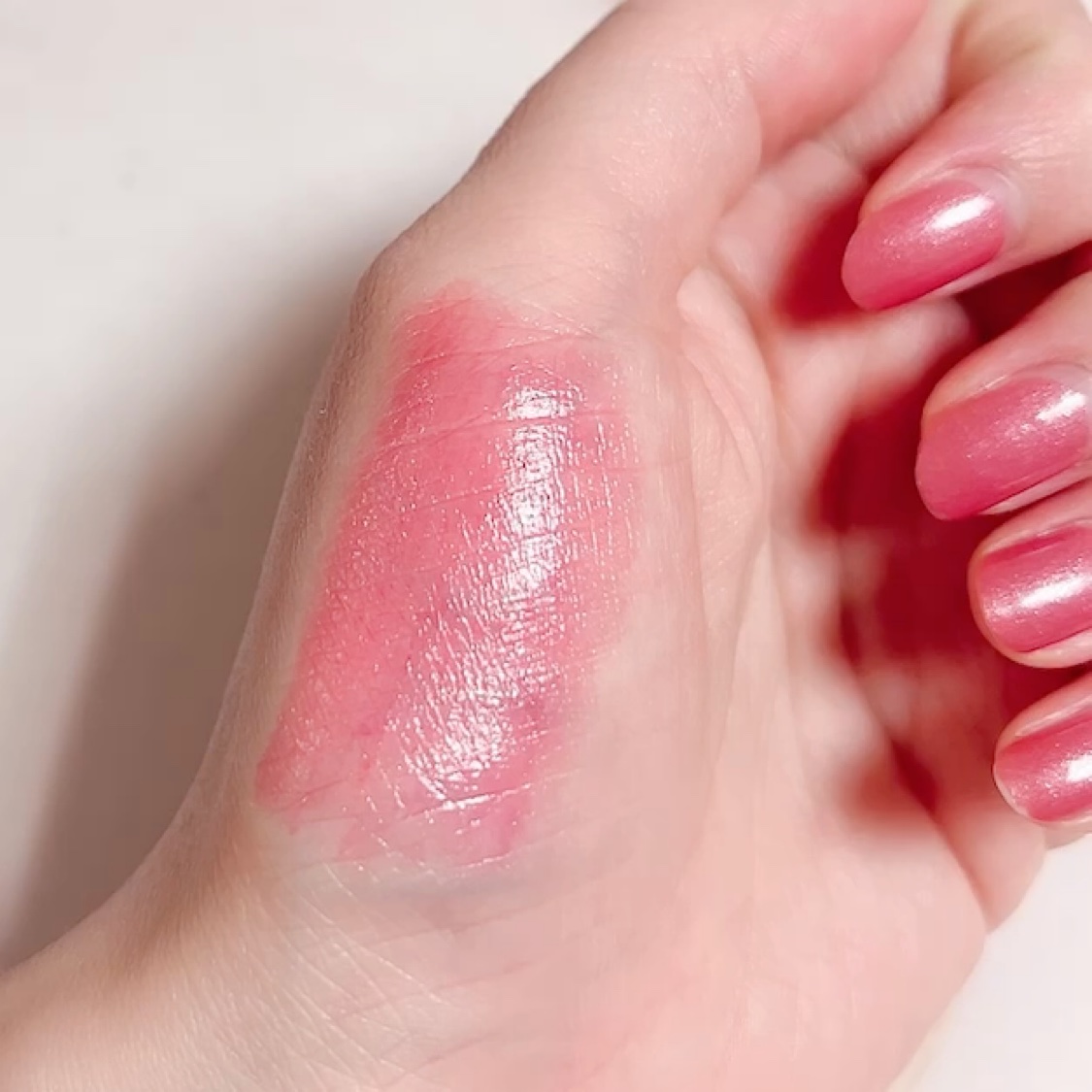 グラスティンティッドリップバーム/TOCOBO/リップバームを使ったクチコミ（3枚目）