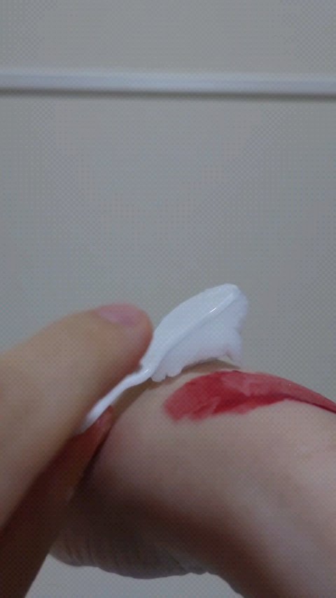 カラーフードシリーズホワイトホールサムクレンジングバーム/Tovegan/クレンジングバームを使ったクチコミ（1枚目）