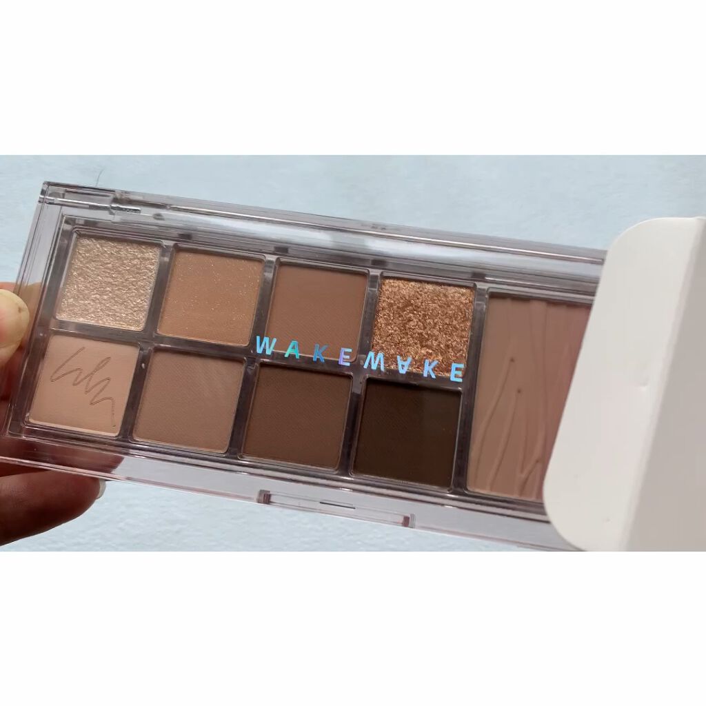 ミックスブラーリングアイパレット/wakemake/マルチパレットを使ったクチコミ（1枚目）
