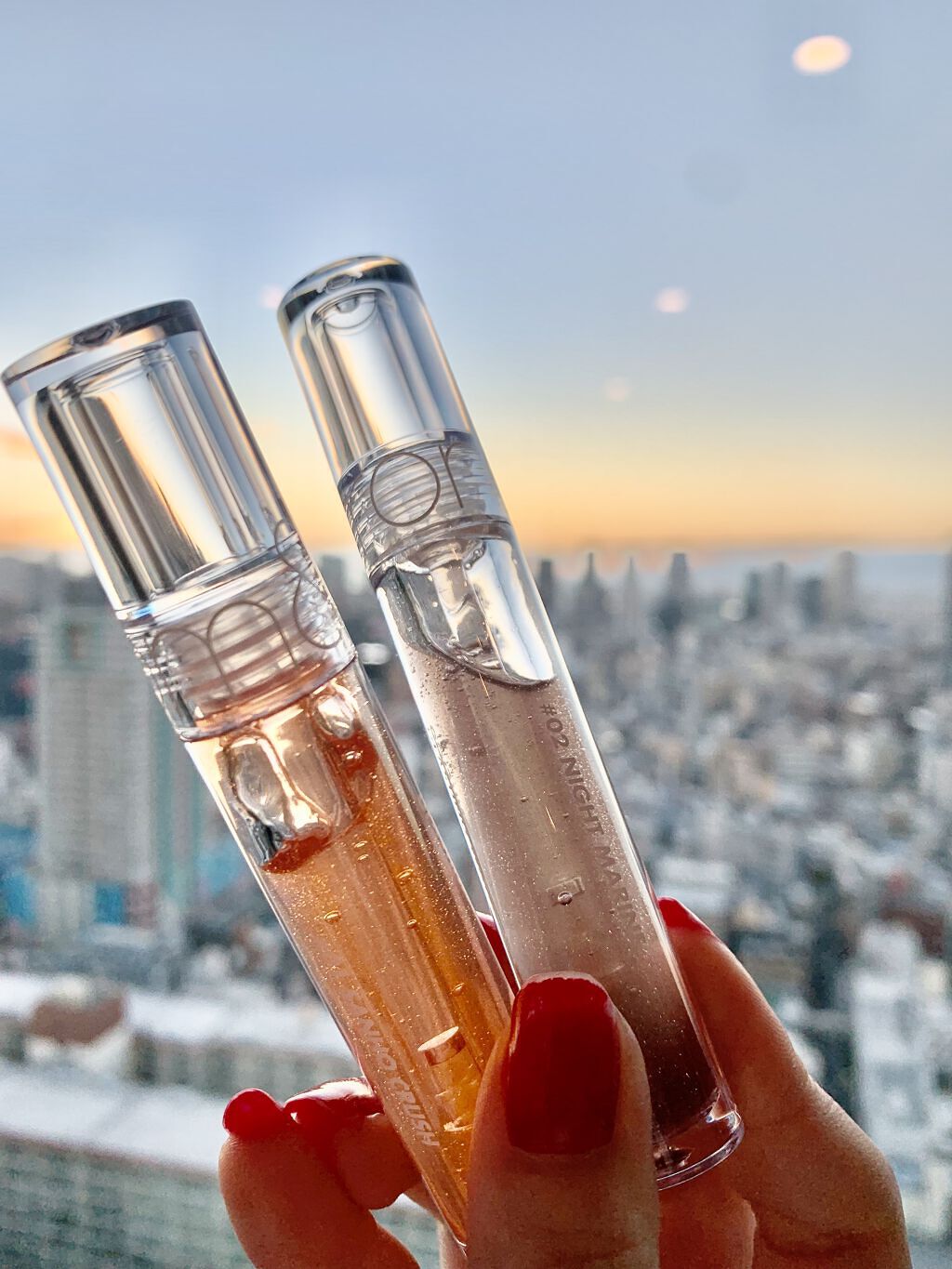 グラスティングウォーターグロス/rom&nd/リップグロスの人気ショート動画