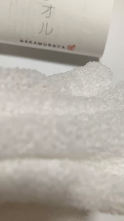 雪踏みタオル/NAKAMURAYA/その他スキンケアグッズの動画クチコミ1つ目