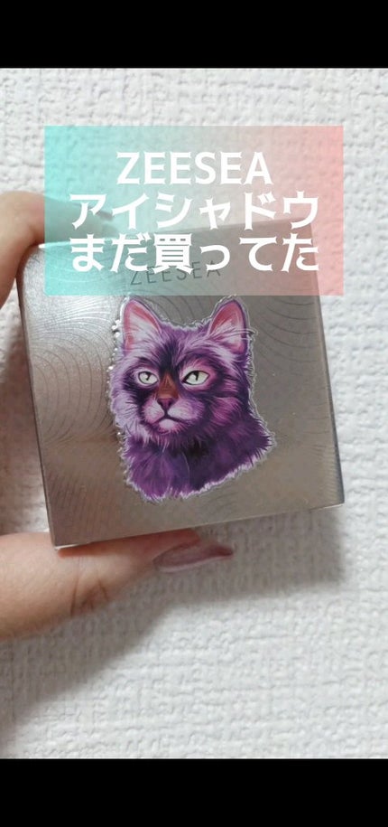 アニマルアイシャドウ(4シェード)/ZEESEA/アイシャドウパレットの人気ショート動画