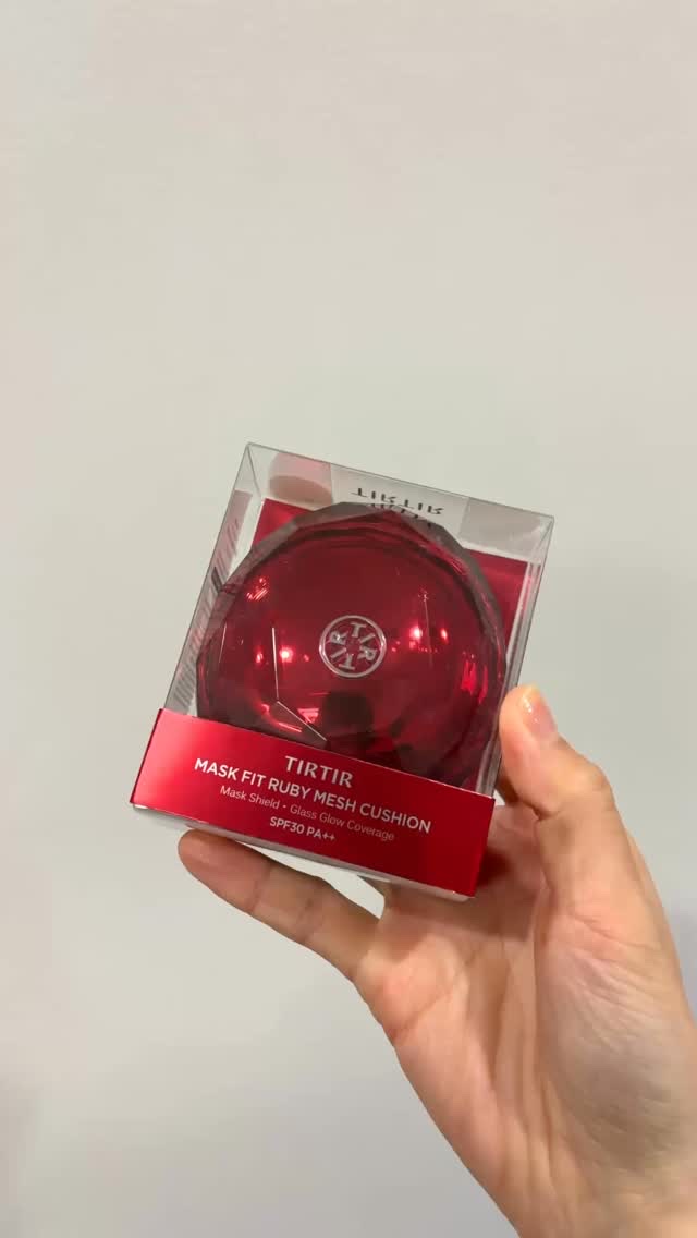 MASK FIT RUBY MESH CUSHION/TIRTIR(ティルティル)/クッションファンデーションの人気ショート動画