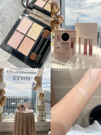 2024 ホリデーコフレ/エトヴォス/メイクアップキットの人気ショート動画