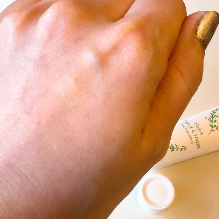 ネック＆ハンドクリーム/Natura Check/ネック・デコルテケアの動画クチコミ2つ目