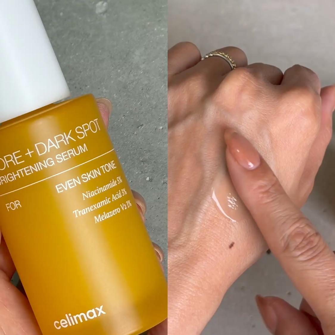 ポア ブライトニング シミケアセラム/celimax/美容液を使ったクチコミ（3枚目）