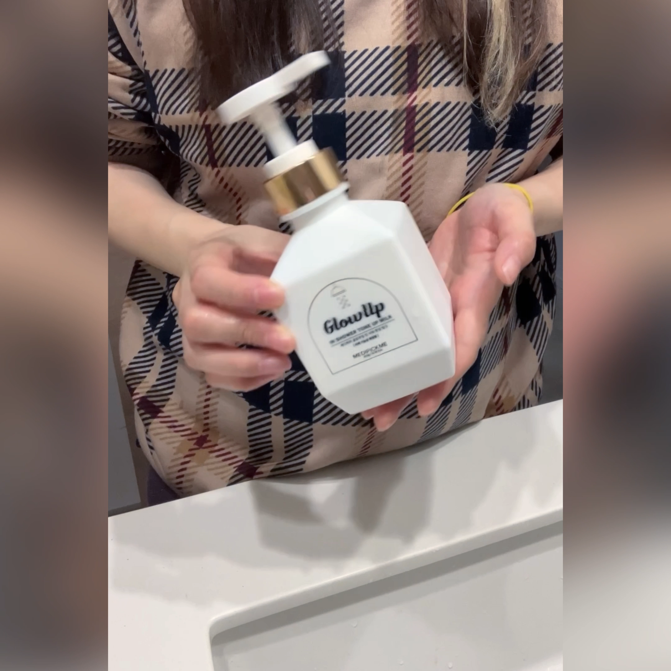 グローアップインシャワートーンアップミルク/MEDIPICKME/ボディクリームを使ったクチコミ（2枚目）