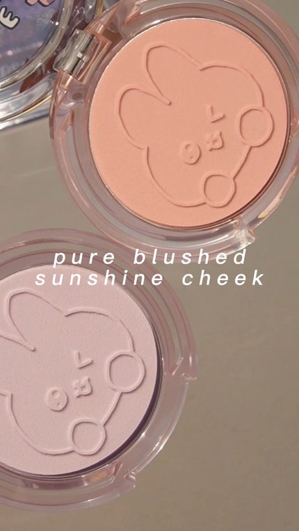 ピュア ブラッシュド サンシャイン チーク/PERIPERA/パウダーチークの人気ショート動画