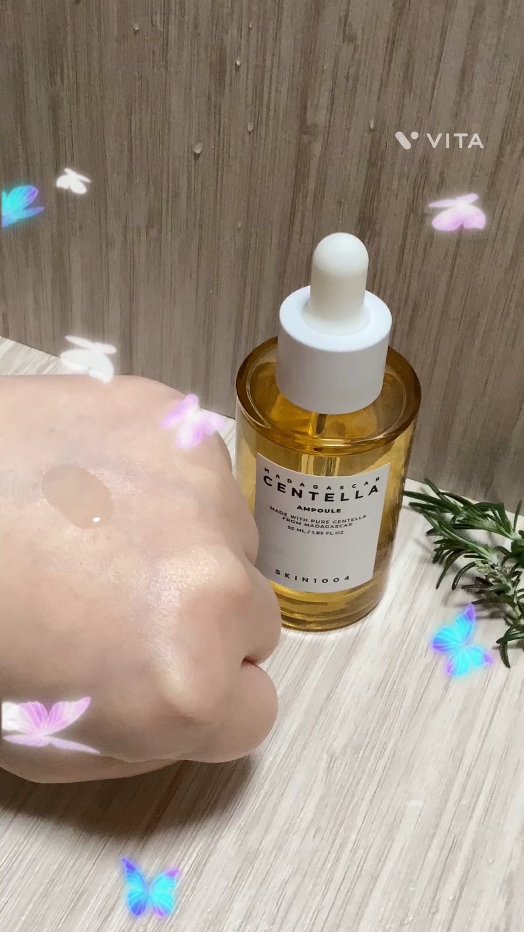 センテラ アンプル/SKIN1004/美容液の動画クチコミ3つ目