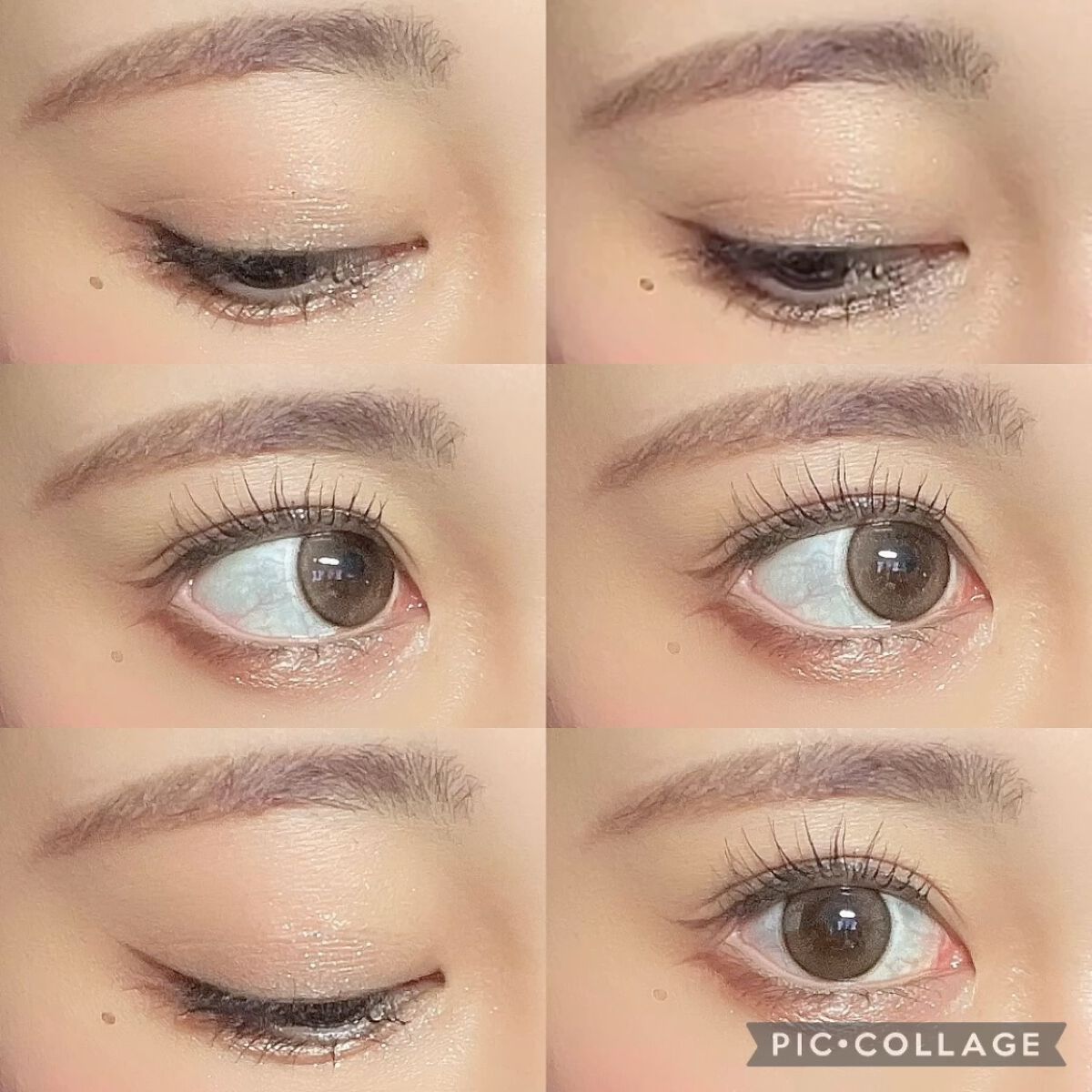 スパークリングギャラクシーリキッドアイシャドウ/COLORKEY/リキッドアイシャドウを使ったクチコミ（2枚目）