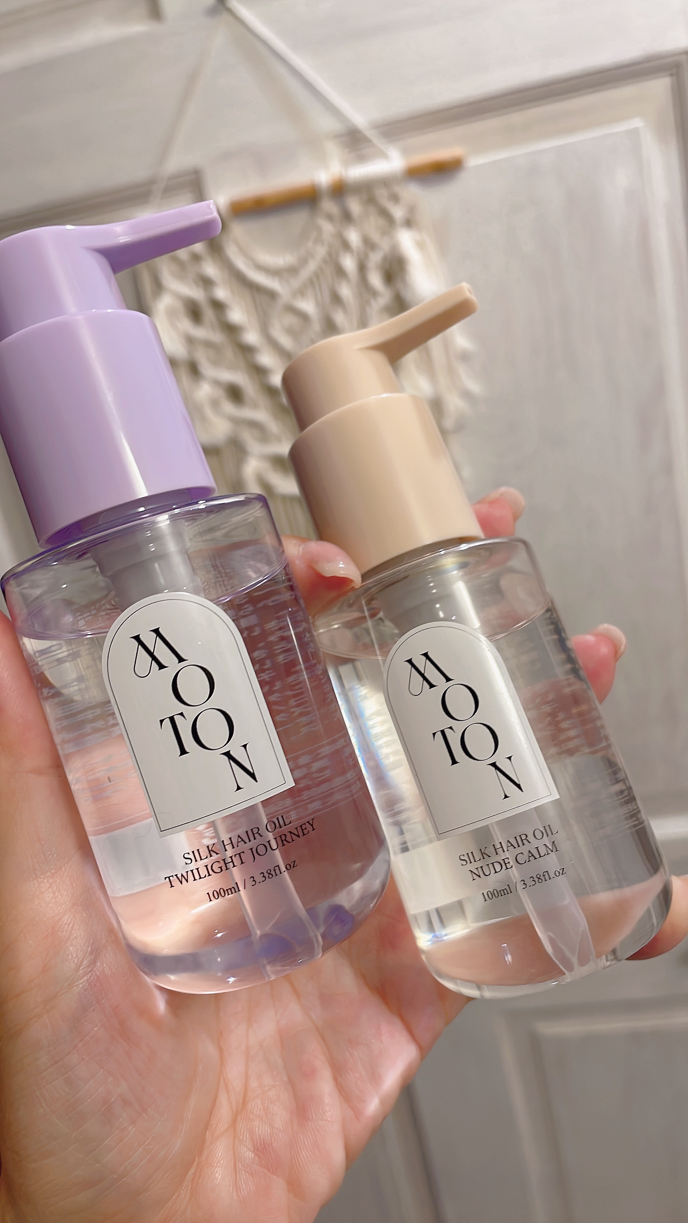 MOTON シルクヘアオイル ヌードカルム/MOTON/ヘアオイルの人気ショート動画