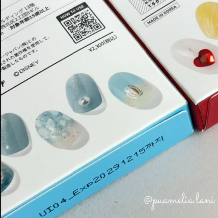 セミキュアジェルネイル(ペディキュア)/ohora/ネイルシールの動画クチコミ1つ目