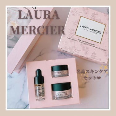 ✔︎ローラ メルシエ ／ LAURA MERCIER
プティ コレクシオン スキンケア

✔︎感想
こちらローラメルシエのプティコレクシオン、
めちゃ可愛いですよね〜❤︎

お友達からプレゼントでいただ