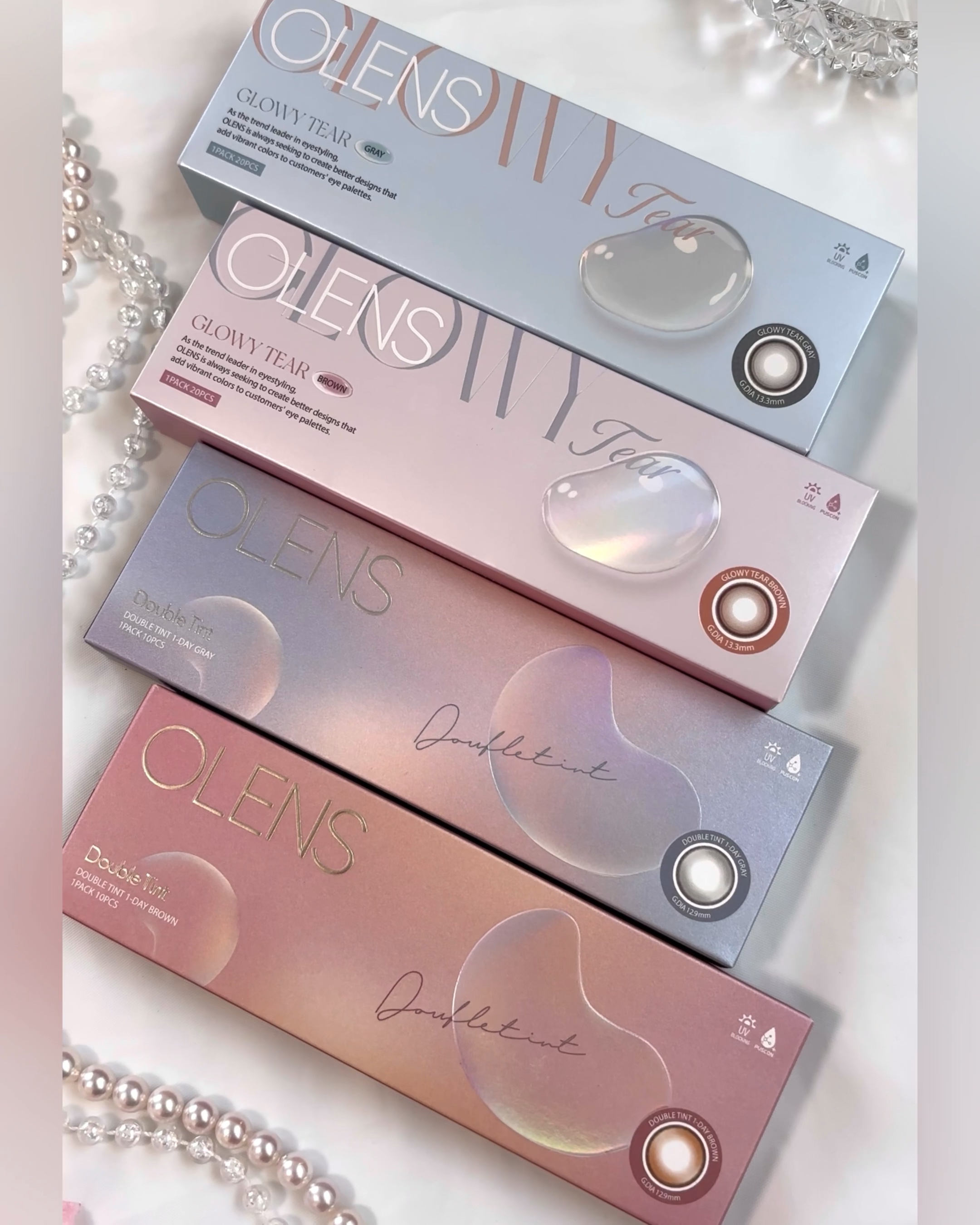 Glowy Tear 1day/OLENS/ワンデー（１DAY）カラコンの人気ショート動画