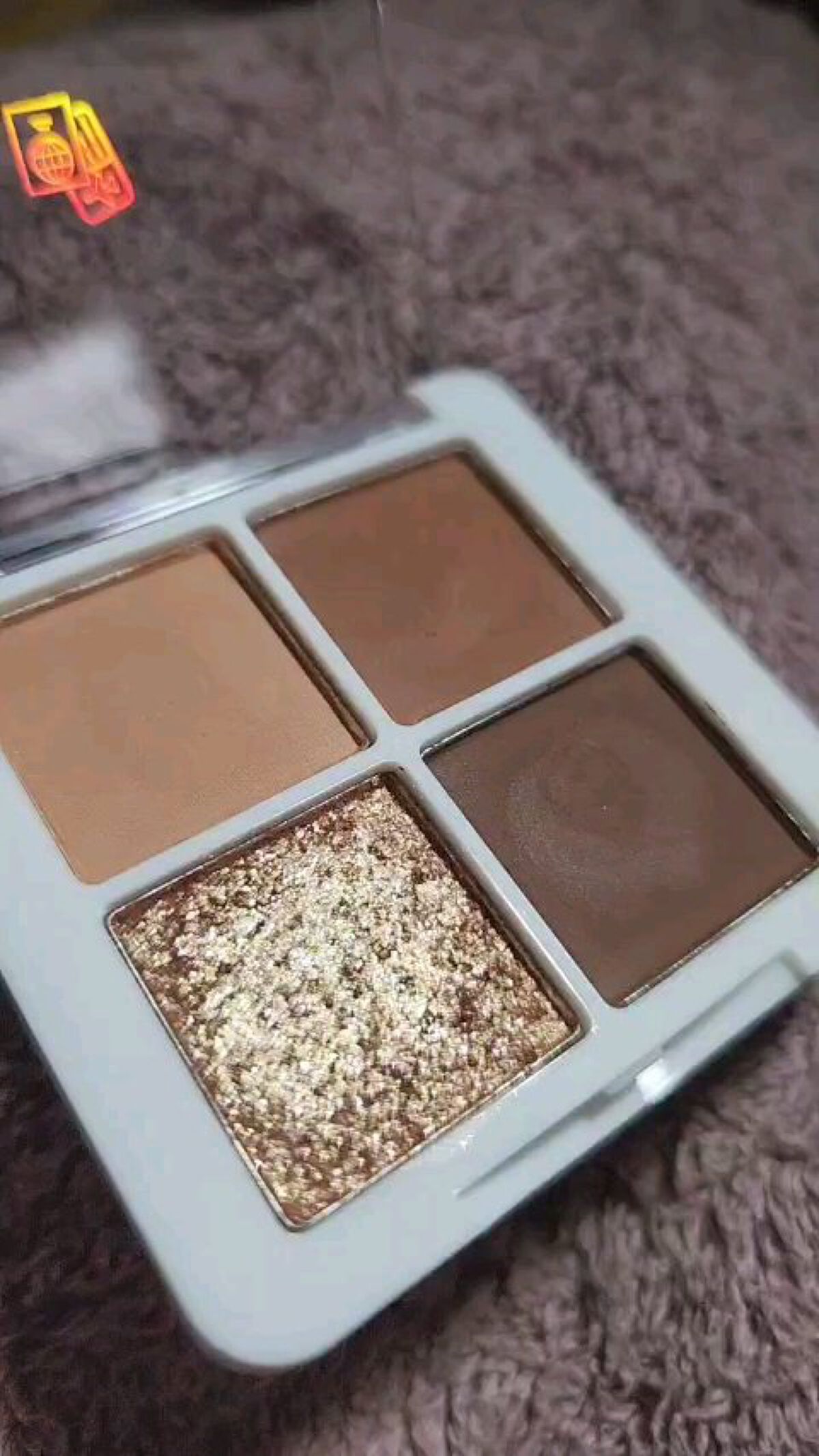 プチポケットアイシャドウパレット/SO GLAM/アイシャドウパレットの動画クチコミ4つ目