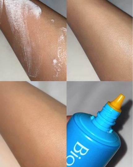 ビオレUV アクアリッチ アクアプロテクトローション(水層パック)/ビオレ/日焼け止めローションを使ったクチコミ(3枚目)