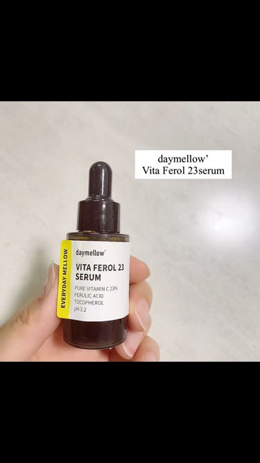 daymellow’
Vita Ferol 23serum
20g　2,450円
----------
 
エイジングケア成分が
たっぷり入ったセラム♡


純粋なビタミンCが23％も入っていて、
抗酸