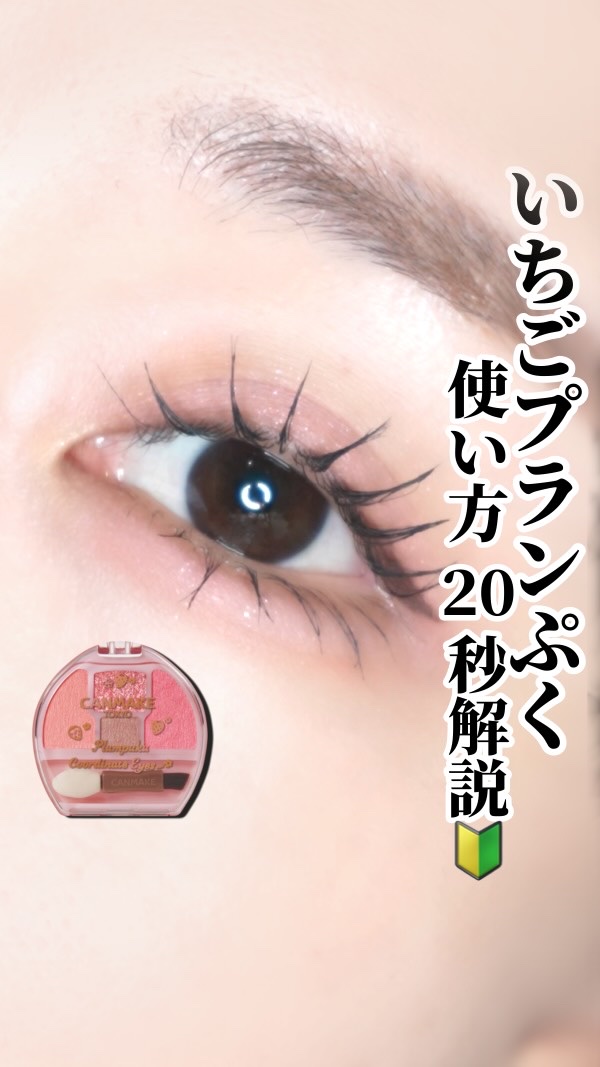 【🔰】〜いちごプランぷくでアイメイク♪〜

こんばんは♡
再再再販？？？の大人気いちごプランぷく！！！！

上瞼に使っても可愛い🥹👊🏻
定番化でしょもう！！

｡.｡:+* ﾟ ゜ﾟ *+:｡.｡:+* ﾟ ゜ﾟ *+:｡.｡.｡: