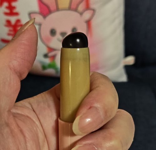 ソフトジェルメイクブラシ/セリア/メイクブラシを使ったクチコミ（2枚目）