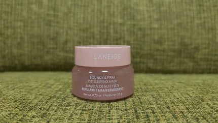 バウンシーアイスリーピングマスク/LANEIGE/アイケア・アイクリームを使ったクチコミ(2枚目)
