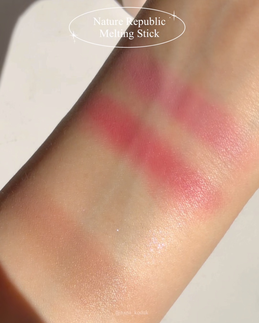 クリームメルティングスティック 01アッシュジンジャー/ネイチャーリパブリック/シェーディングの動画クチコミ3つ目