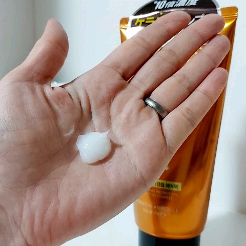 アドバンスド 10X リペアアンプル ヘアパック/KERASYS/ヘアマスク・ヘアパックを使ったクチコミ（3枚目）