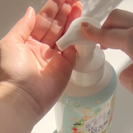 世界の果実 すっきり泡洗顔/世界の果実/泡洗顔を使ったクチコミ(3枚目)