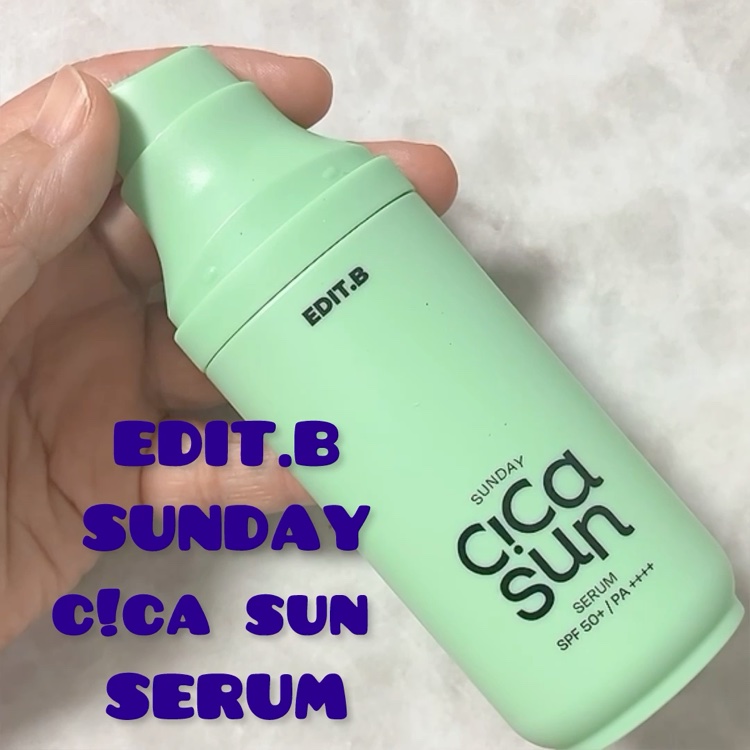 サンデーシカサンセラム/EDIT.B/美容液の動画クチコミ5つ目