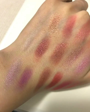 フーダビューティ デザート ダスク アイシャドウパレット/Huda Beauty/アイシャドウパレットを使ったクチコミ(3枚目)