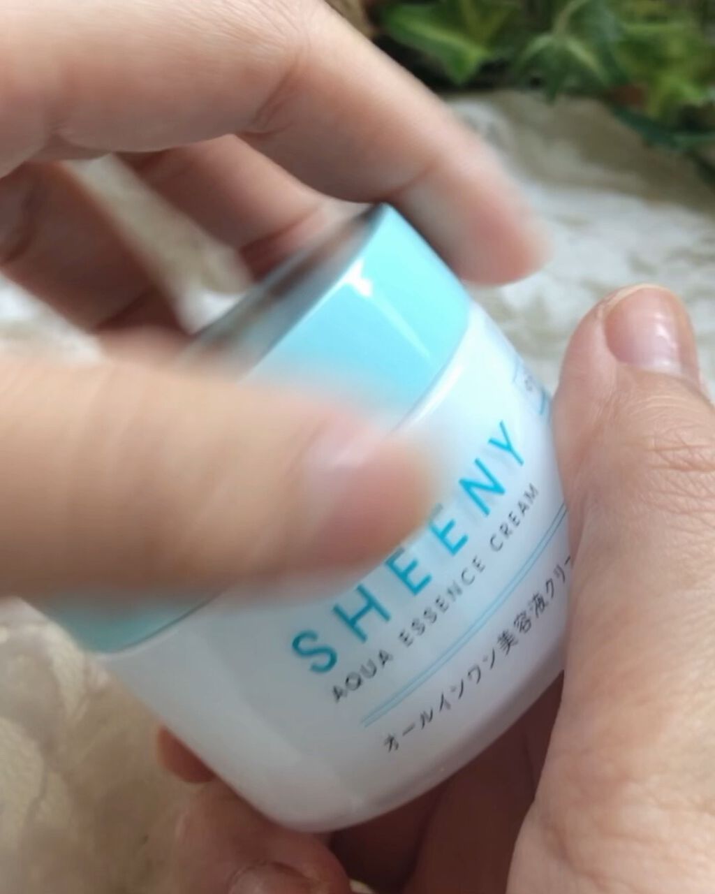 アクアエッセンスクリーム/SHEENY/フェイスクリームを使ったクチコミ（1枚目）