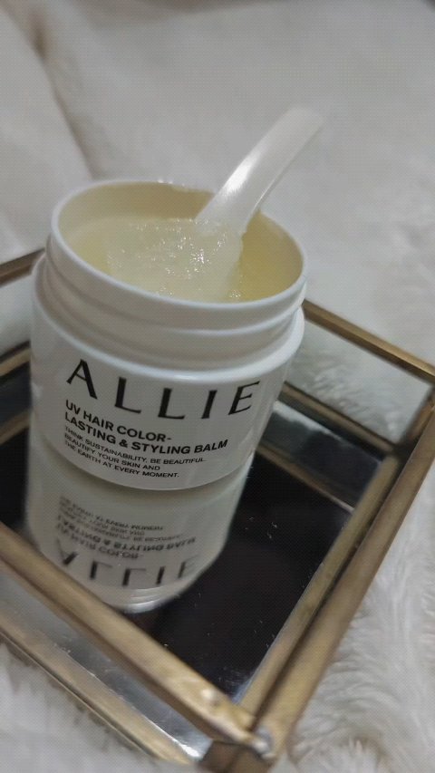 アリィー クロノビューティ UV ヘアカラーラスティング＆スタイリング バーム/アリィー/ヘアバームの人気ショート動画