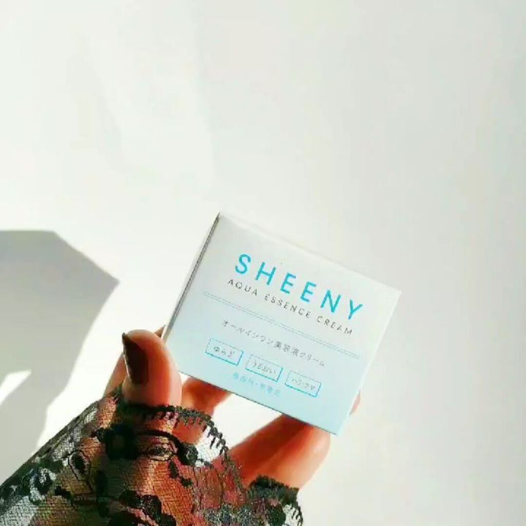 アクアエッセンスクリーム/SHEENY/フェイスクリームを使ったクチコミ（2枚目）