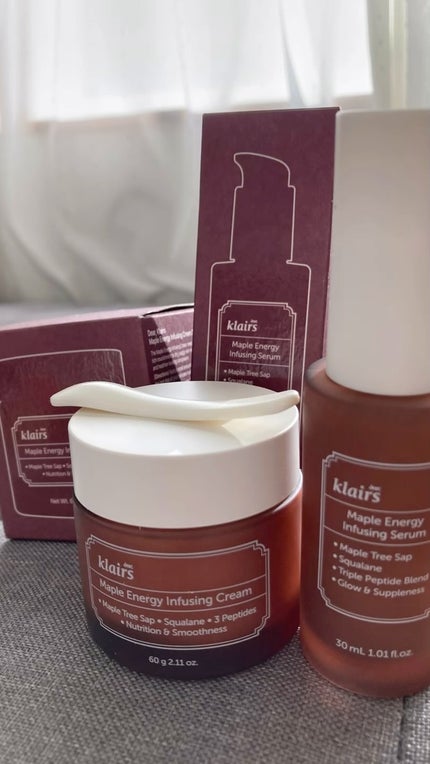メープルエナジーインフュージングクリーム/Klairs/フェイスクリームの人気ショート動画