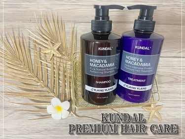 ハニー&マカデミアシャンプー／トリートメント  イランイラン Ylang ylang/KUNDAL/シャンプー・コンディショナーを使ったクチコミ（1枚目）